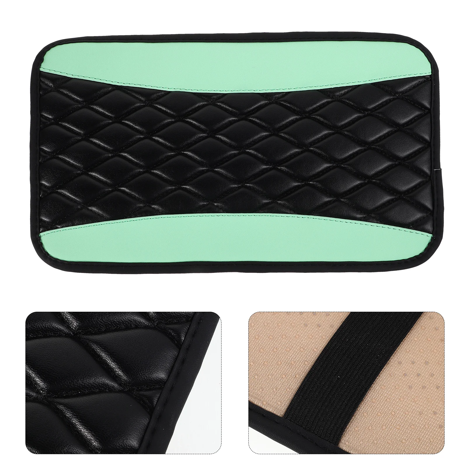 

Non-Slip Cushion Comfortable Lid Universal Fit Easy Installation Automotive Interior Suv Armrest Seat Cover Mat Organizer Pad