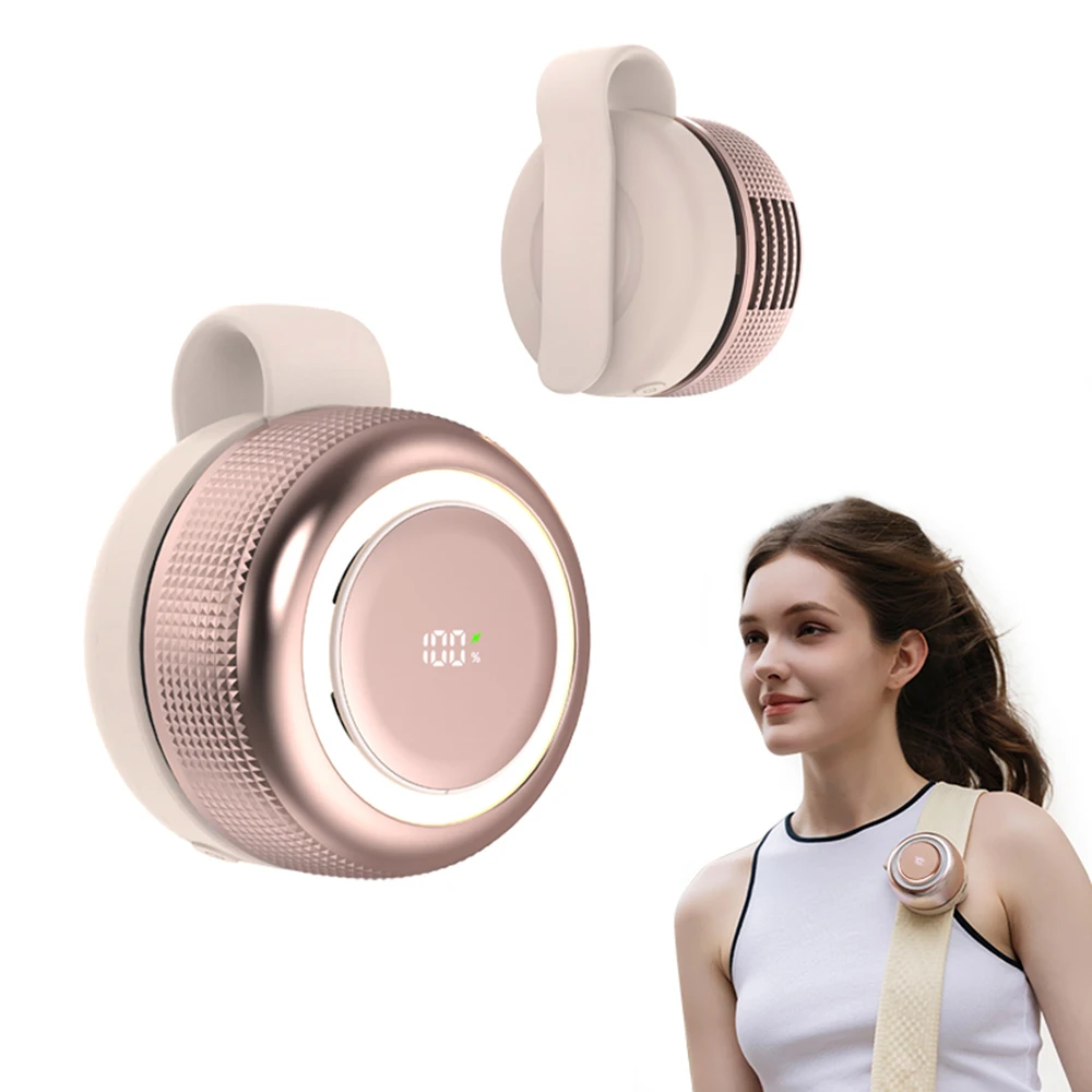 

Innovative Turbo Blade Fan: Whisper-Quiet, High Power & Low Consumption | 2000mAh Portable Clip-On Fan with Compact Design