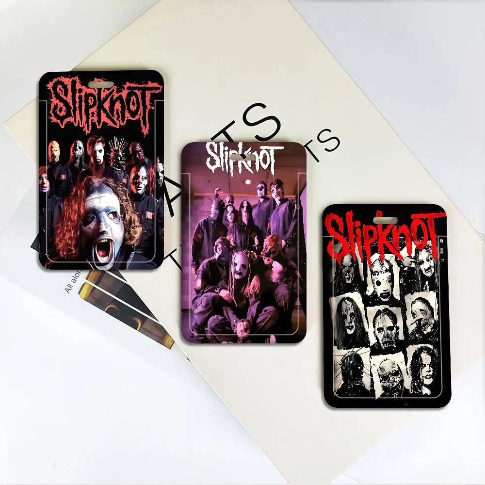 

Держатели для банковских карт Rock S-Slipknot Band с длинным ремешком, чехлы для удостоверений сотрудников, аксессуары для медсестер