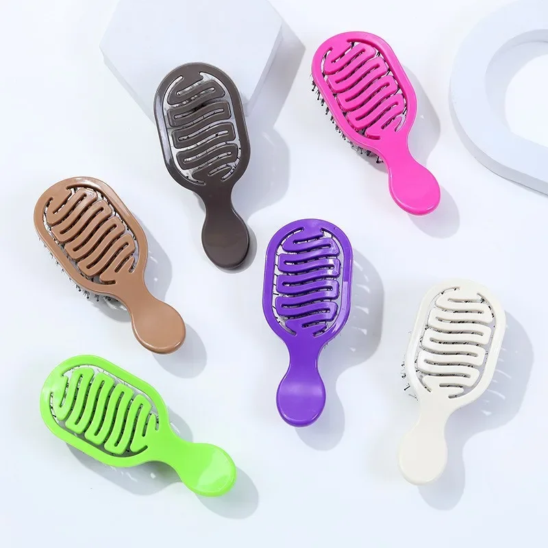 Mini Hollow Out Hair Comb Massage Tool