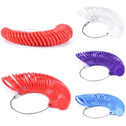 1Pc Ringmaat Doorn Plastic Stick Vingermeter Ringmaat Meetapparaat Voor Sieraden