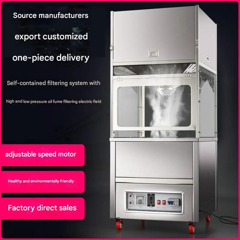 This High Capacity Machine Can Roast Large Batches of Chestnuts Continuously with Its Efficient Electric Heating System