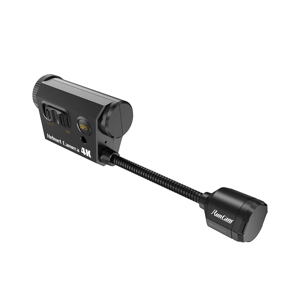 RunCam Helmet Camera 4K Face Mask Recorder Airsoft Recording Long Battery Life 1920*1080 60fps Built-in Wifi/Type-C Interface