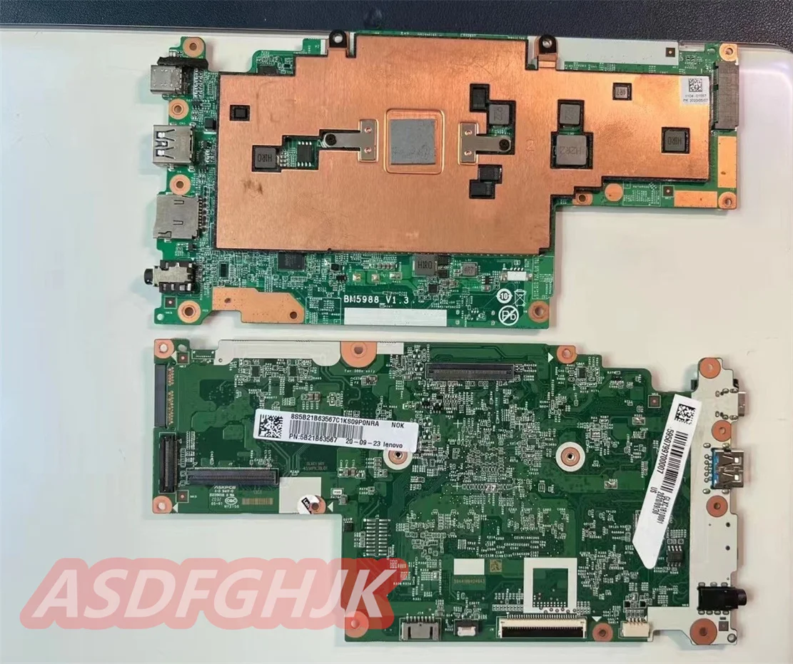 Original 5B20Y97700 for Lenovo Chromebook 100e Gen 2 AST MOTHERBOARD with A4-9120 CPU and 4GB RAM 32GB SSD  100% test work