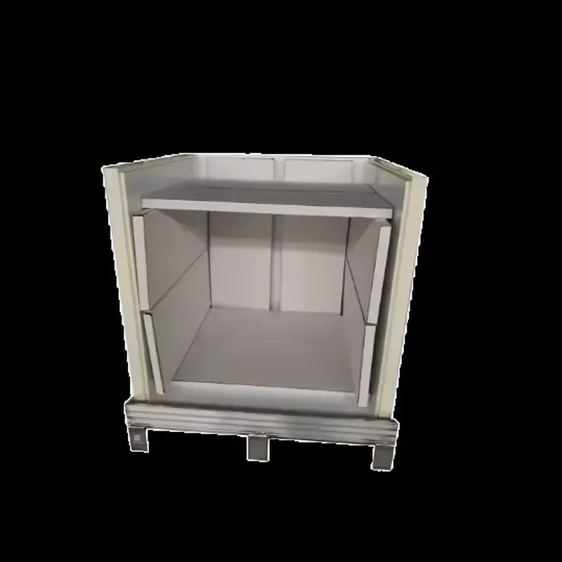 Portable Foldable Polyurethane Insulated Pallet Shipper for Cold Chain Logistics Vaccine Transportation Cooling Box Durable