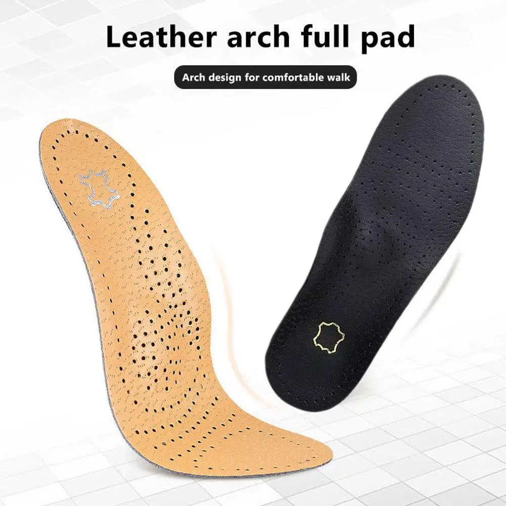 

New 1 Pair Orthotic Insoles For Flat Feet O-Shaped Legs And Plantar Fasciitis - Unisex Arch Support Shoe Inserts