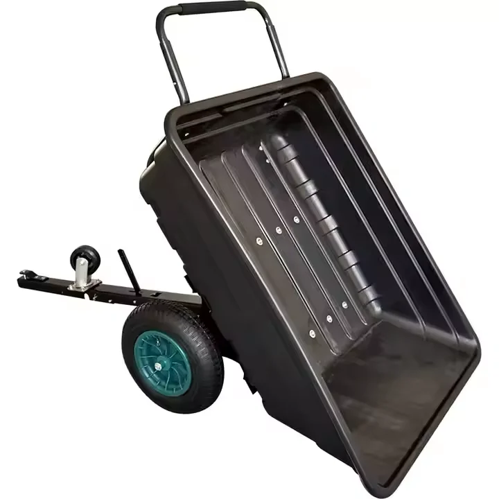 

Прицеп для квадроцикла/прицепа с вращающейся стрелой обеспечивает тяжелу грузоподъемность, идеально подходит для транспортировки деревини на прочных терранах через квадроцикл.