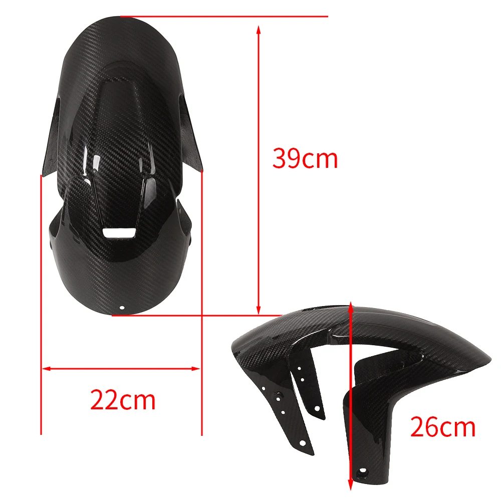 100% Carbon Fiber Front Fender Wheel Mudguard Motorcycle Modification For Aprilia RSV4 Tuono V4 1100 R RR RF 2021 2022 2023