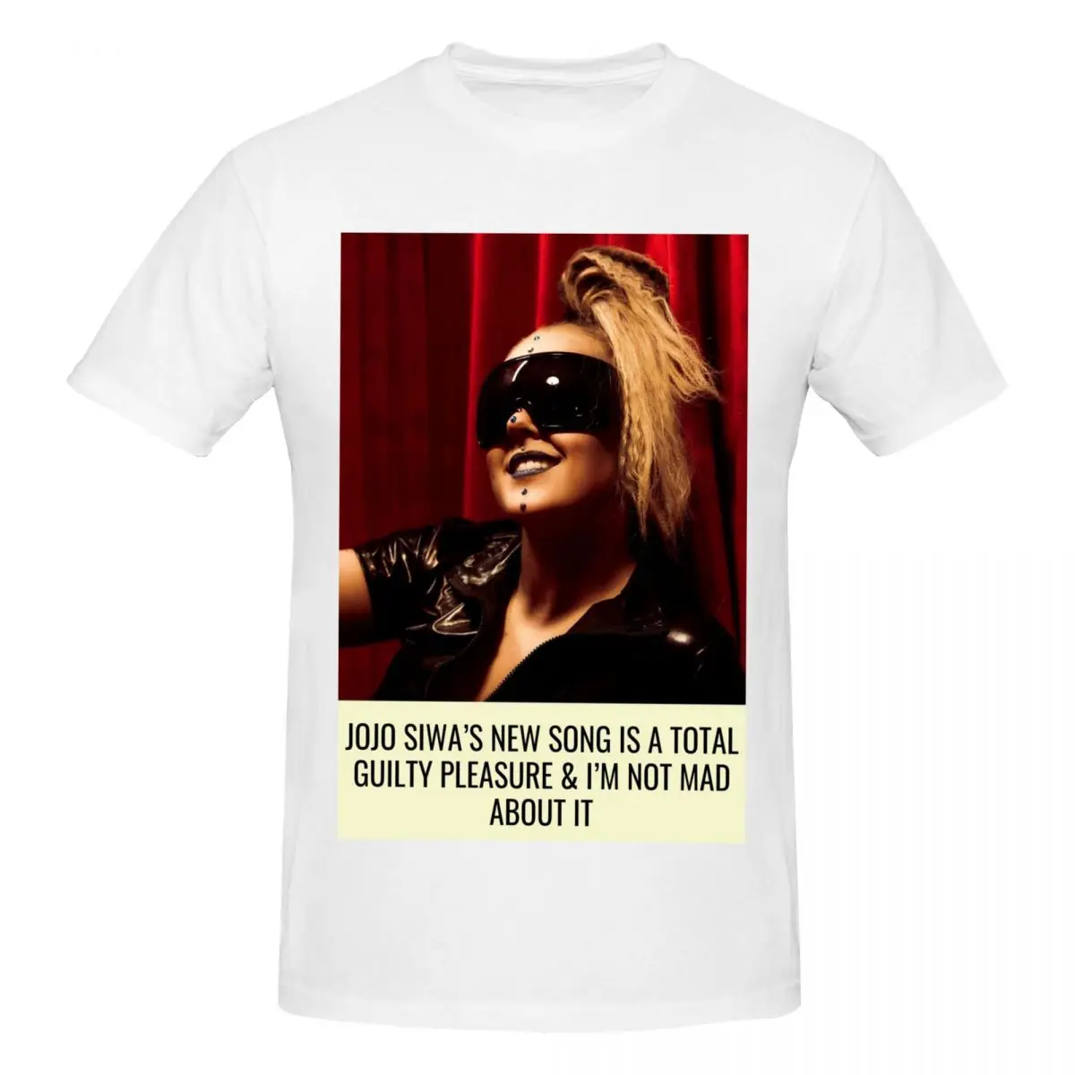 JoJo Siwa Bootleg Singer Karma Album, camiseta para hombre, camisetas de talla grande a la moda, camisetas cortas de algodón con cuello redondo para hombre, verano para hombre