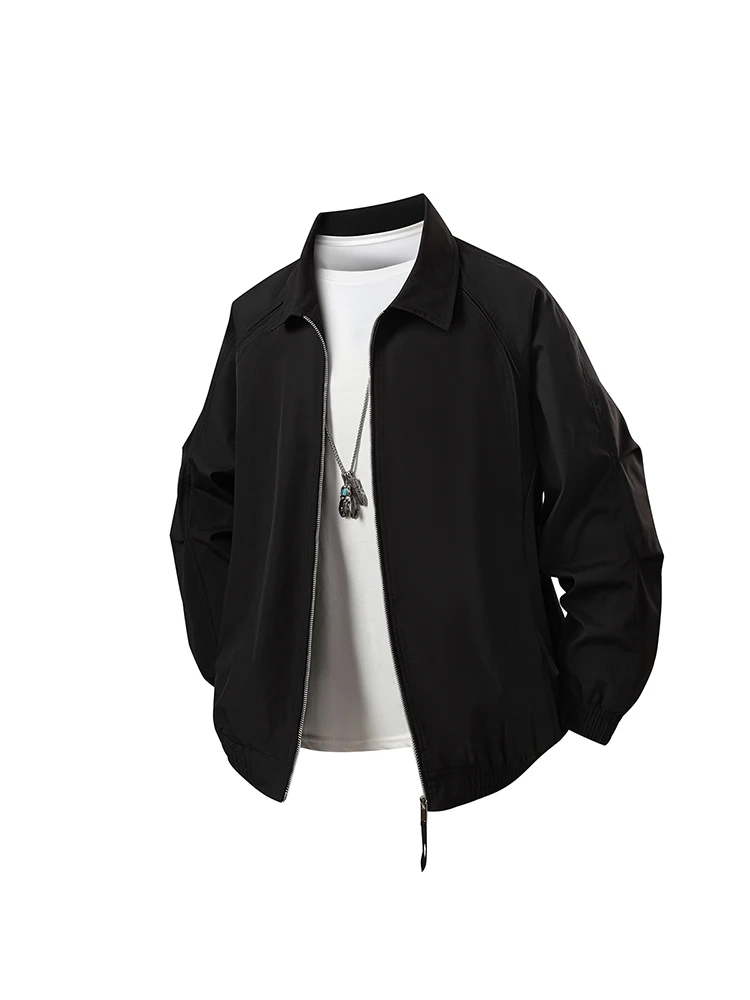 

American Sle Cleanfit Stand Collar Pilot Jaet Men's ort Baseball Game High Sensation Cool Workwear Outerwear