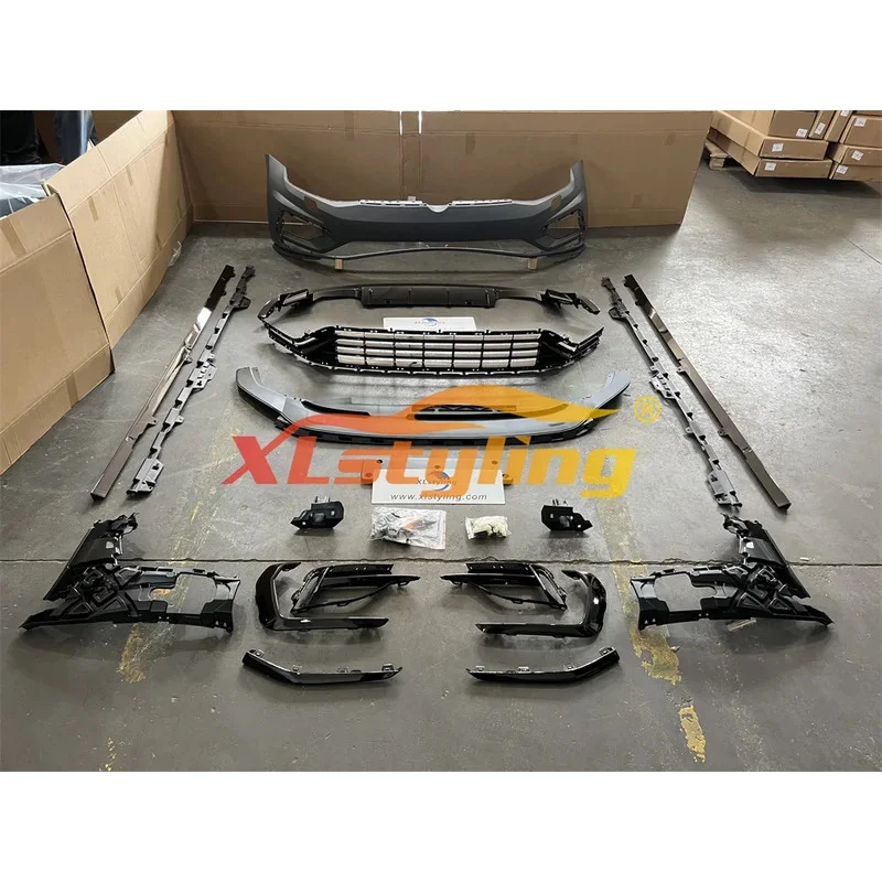 

Top quality Top quality XLstyling Car Accessories Conversion Facelift Body Kit Bumper for VW 7.5 MK7.5 to R Style