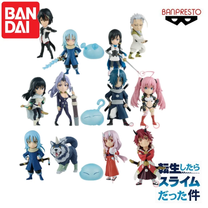 

In Stock Original Bandai Banpresto W C F A Set of Figurines That Time I Got Reincarnated As A Slime Garage Anime Characters