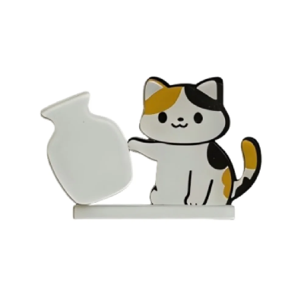 Creative Cat Refrigerator Magnet Cute Acrylic Pet Hair Collector Novelty Magnetic Base Cartoon Dog Fridge Magnet Office Decor