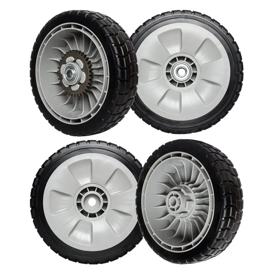 

Pack Lawn Mower Wheels Kit Compatible with Honda HRR216 HRS216 HRT216 Walk Behind Lawn Mower 2 Rear Wheels Replaces 42710VE2M02Z