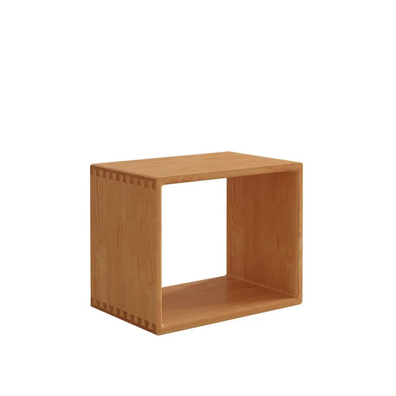 

Solid wood bookcase Floor-to-ceiling bookshelf Shelf Free combination lattice cabinet Japanese-style low cabinet Storage