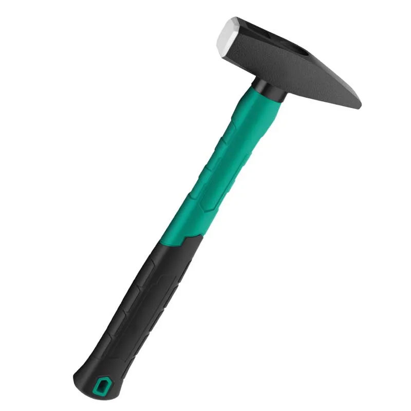 Machinist-Cross Peen Hammer High Carbon Steel Flat Head With Fiber Wrapped Handle For Metalworking Construction Stone Chipping T