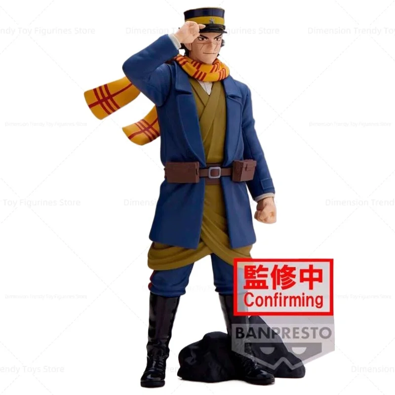 En Stock Bandai Banpresto Anime Golden Kamuy Sugimoto Saichi modelo de figura de acción juguetes 16Cm regalo coleccionable DT