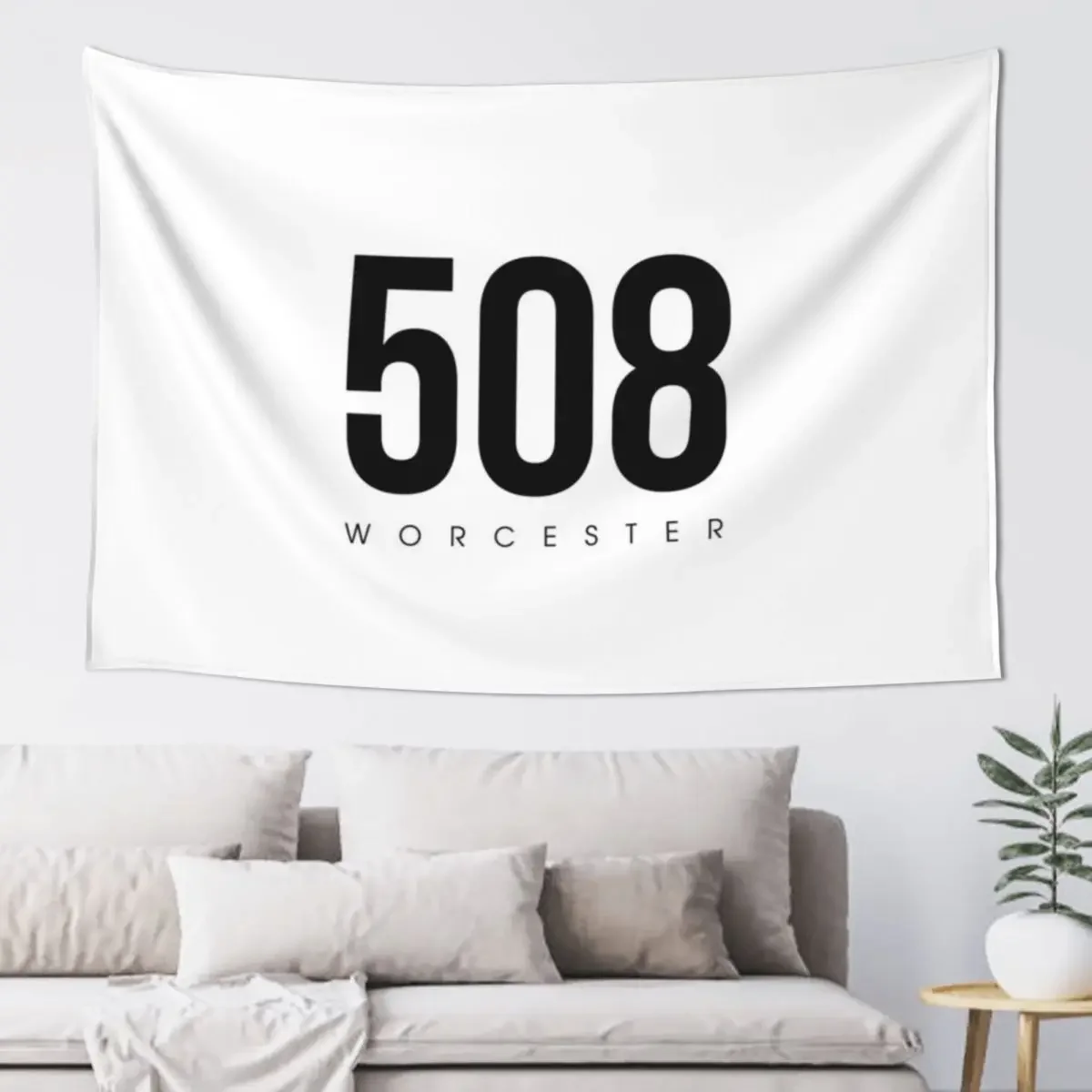 

Worcester, MA - 508 Area Code Tapestry Bedrooms Decorations Wall Hanging Decor For Bedroom Room Decoration Aesthetic Tapestry