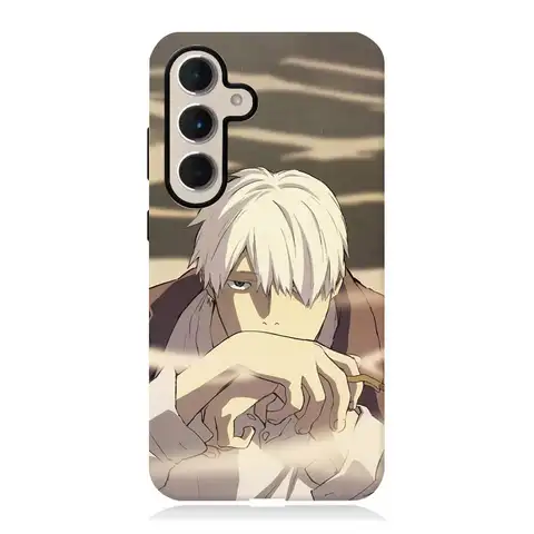 सैमसंग S25 फिल्म शेल गैलेक्सी S24 अल्ट्रा 23 प्लस S22 21 A56 36 26 16 लक्ज़री डबल लेयर कवर के लिए एनीमे M-MushiShi फ़ोन केस 10 best sales Mushishi - №3