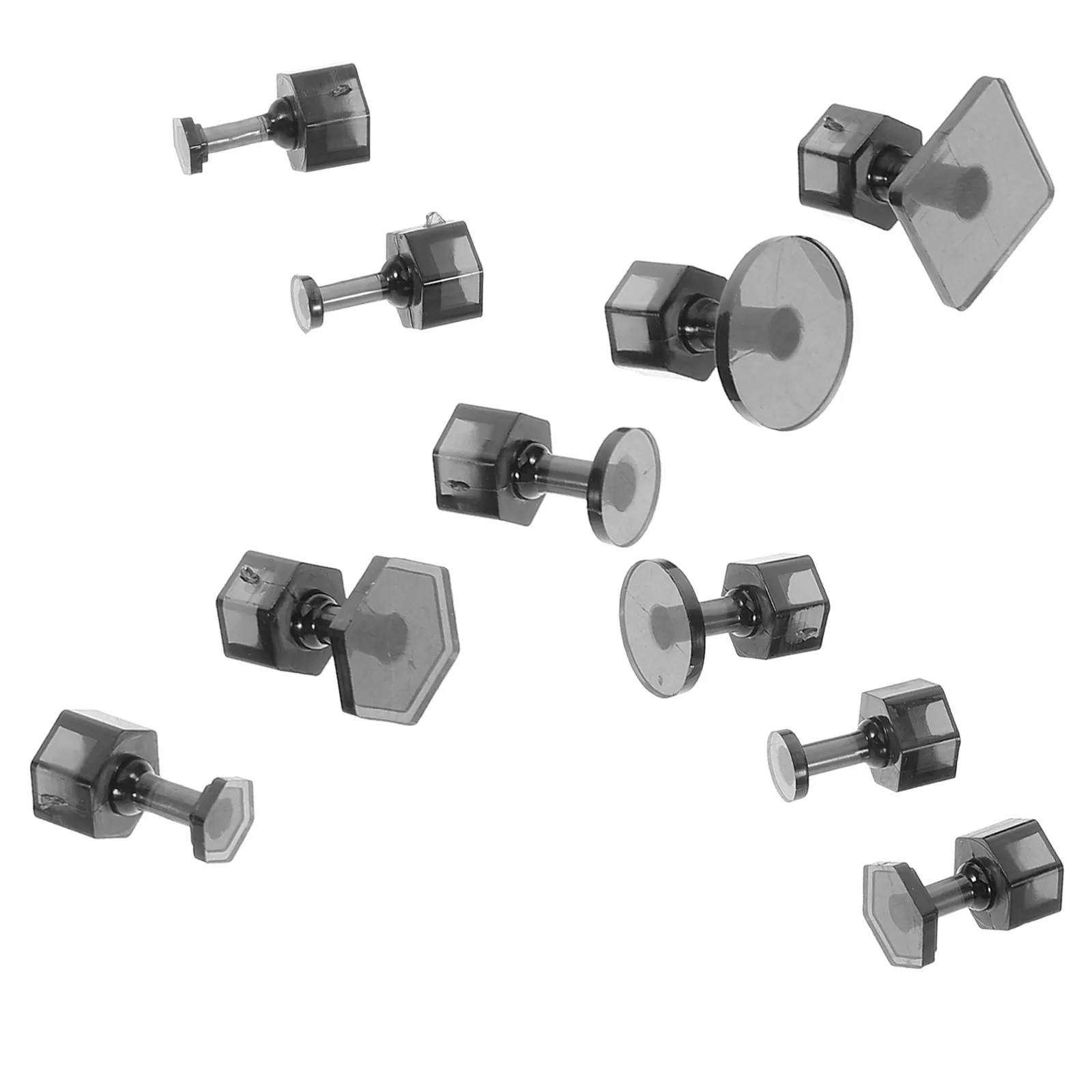 

10 Pcs Body Repair Pull-up Dent Fixer for Car Tabs Plastic Accessories Puller Kit