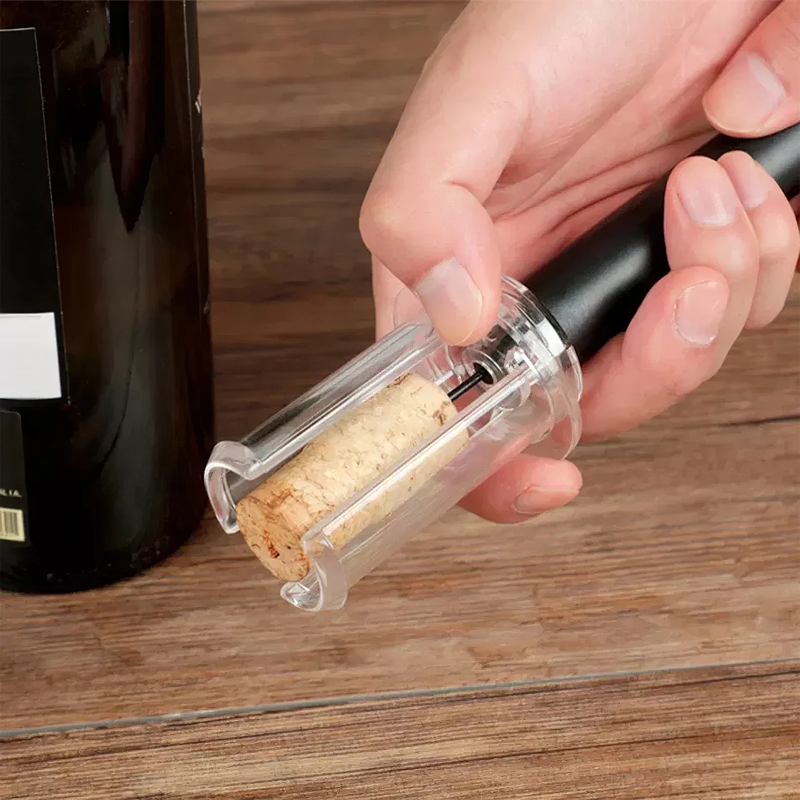 Wine Opening Set Include Wine Bottle Opener, Wine Aerator Pourer, Wine Stopper, Foil Cutter, Professional Wine Accessories