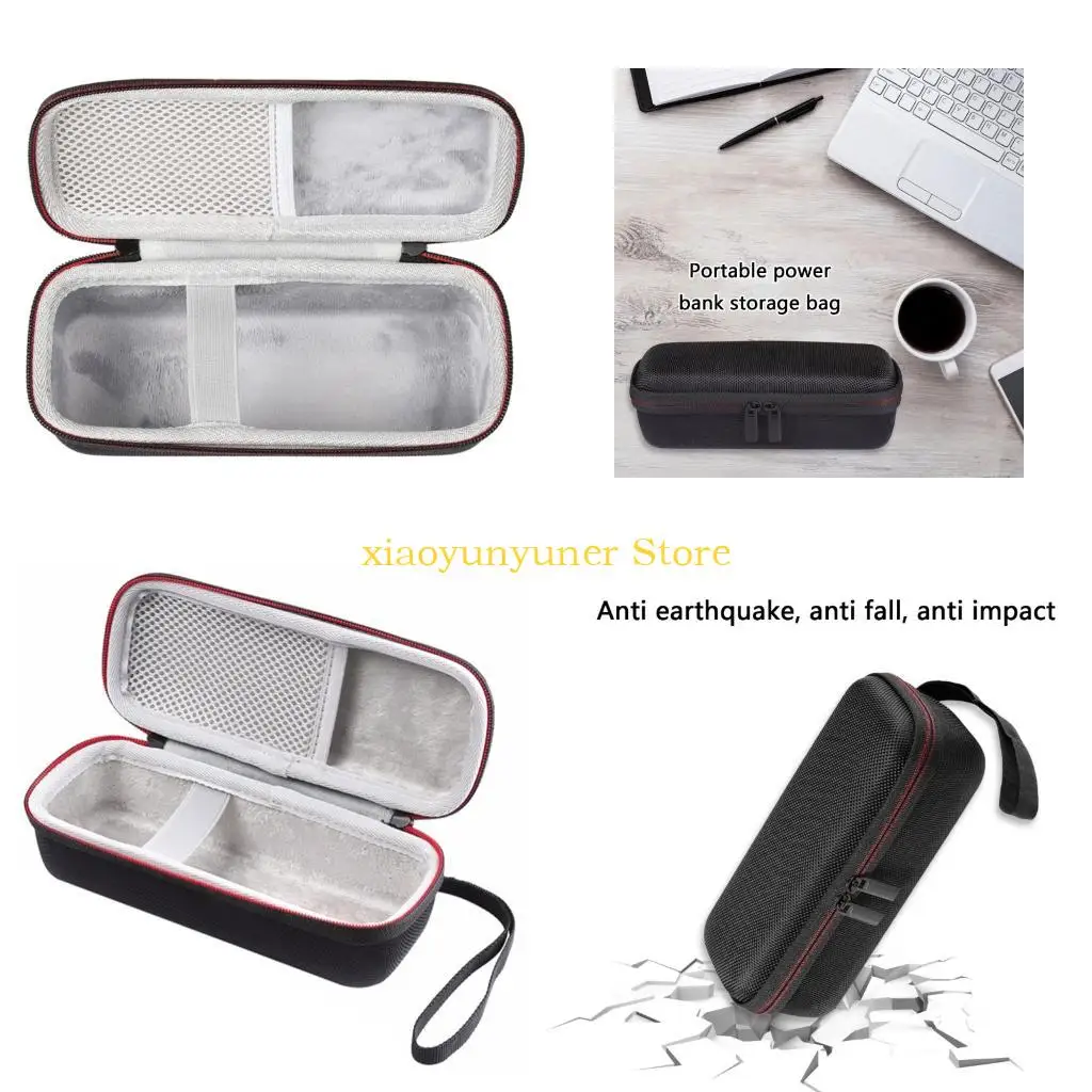 P9JB Protections Case for 250W Power Banks Shockproof EVA Travel Box with Hand Straps