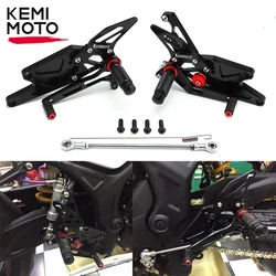 For Yamaha YZF R25 R3 CNC Adjustable Rear Set Rearsets Footrest YZF MT-03 MT03 R3 2014 2015 2016 2017 2018 2019 2020 MT-25 MT25