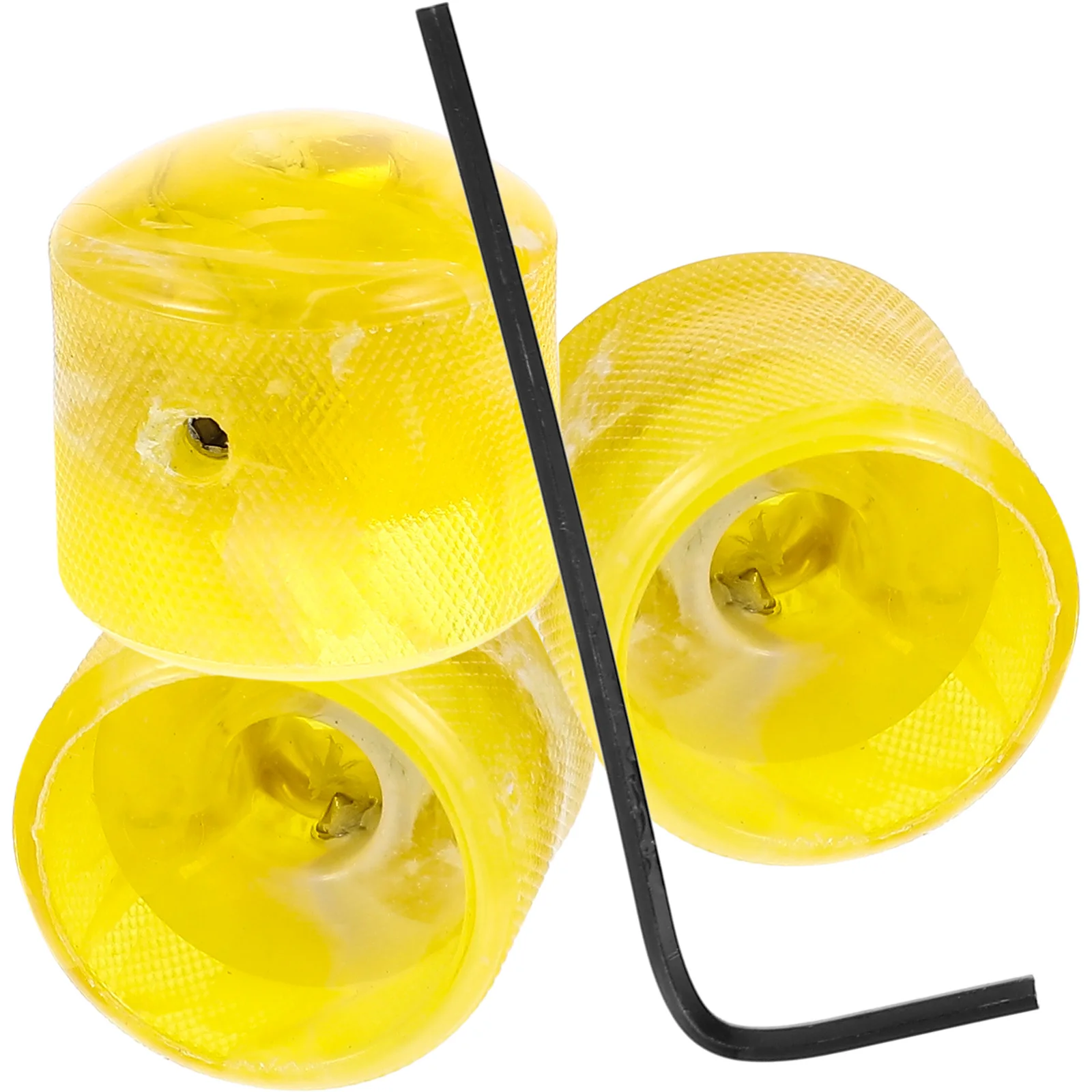 

Electric Guitar Potentiometer Button Knobs Volume Gold Yellow White and Tone Guitars Rotary Control