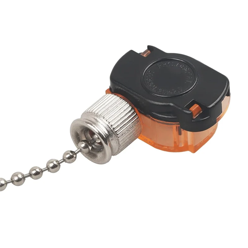 A03F-E87438 Fan Lamp Switch 2Pack Electrical Pull Chain Switch For Wall Lamps, Cabinet Light And More