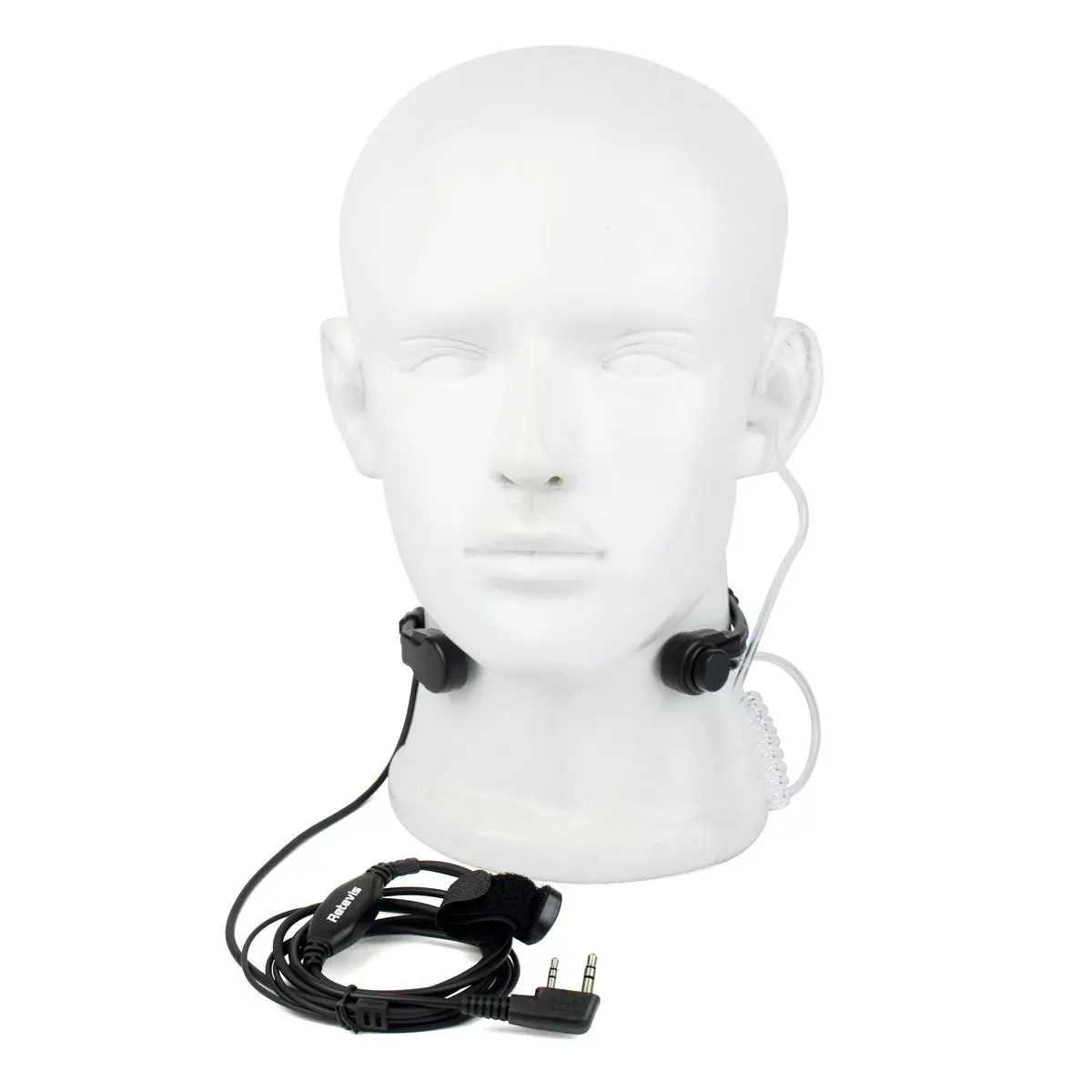 الحلق ميكروفون سماعة سماعة ل كينوود QuanSheng UV5R زائد UV-K5 UV-K6 Baofeng راديو UV5R UV-32 888s اسلكية تخاطب