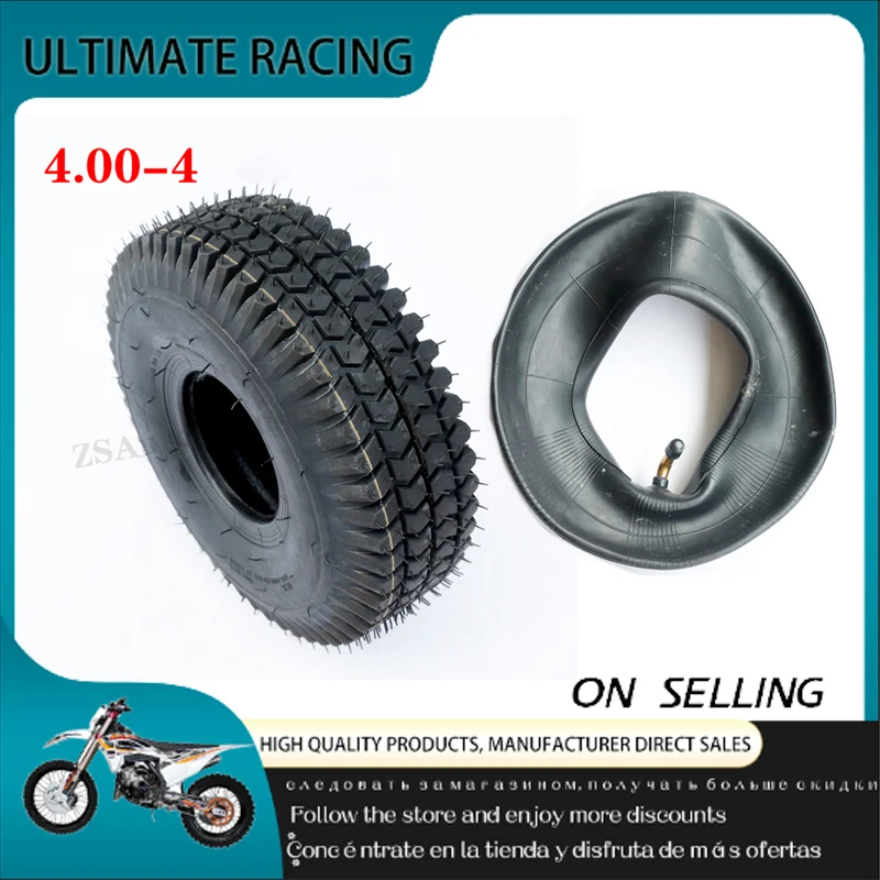 Applicable For 4-inch Inner And Outer Tires Of Bladez Moby, High-Quality 4.00-4 Heavy Inner And Outer Tires