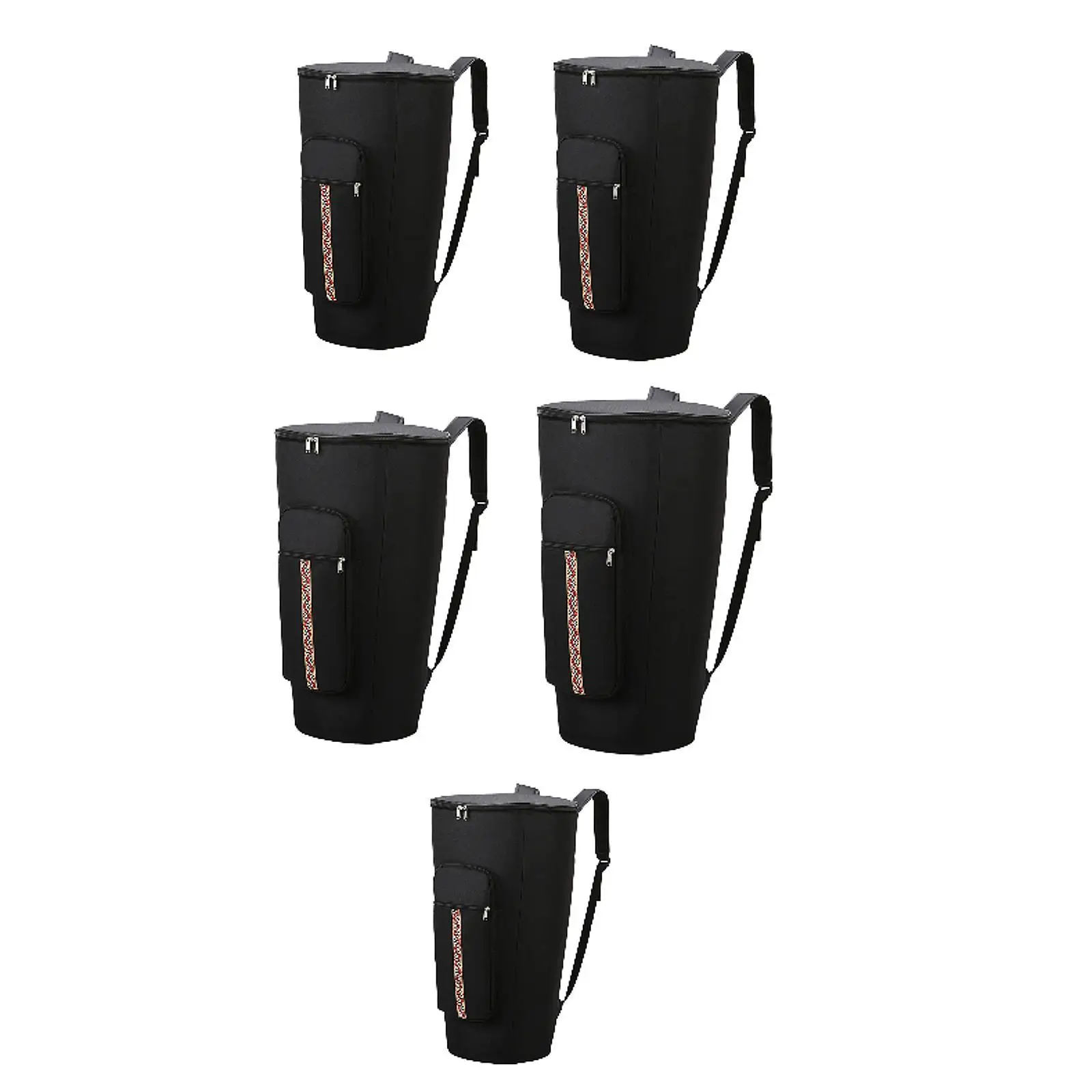 Bolsa djembe à prova d'água, tecido oxford, proteção, alças ajustáveis, bolsa de tambor africano, instrumento musical, acessório, mochila