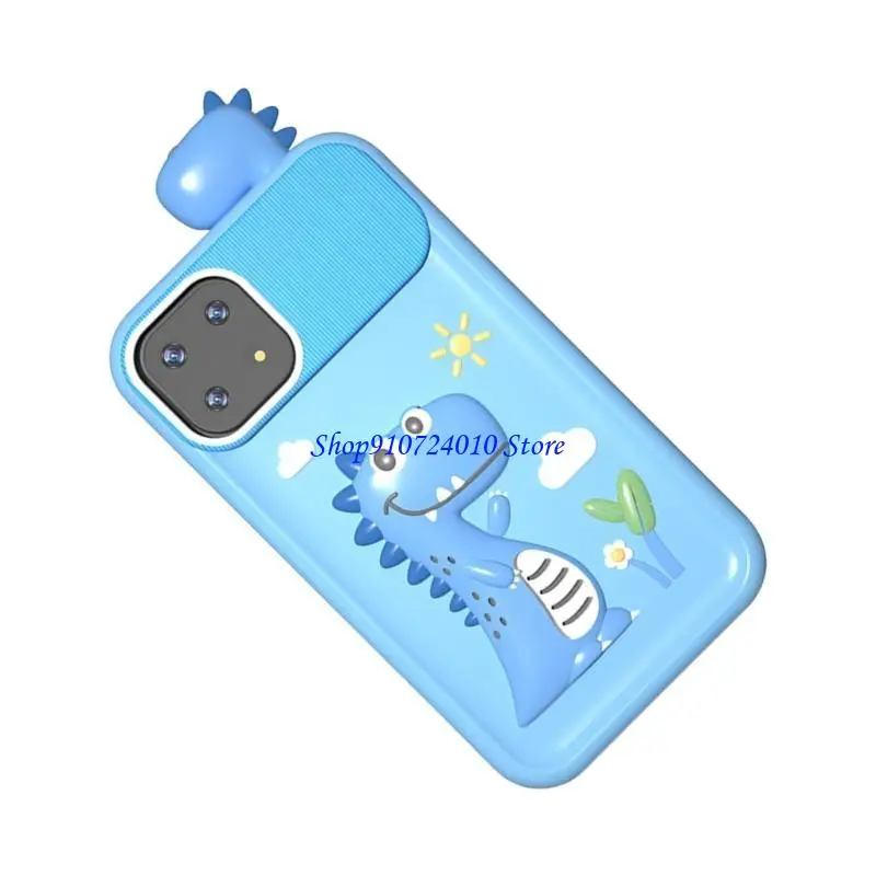 

77HD 2.8Inch Screen Kids Smartphone Toy Cartoon Moible Phone Great Gift for Boy Girl