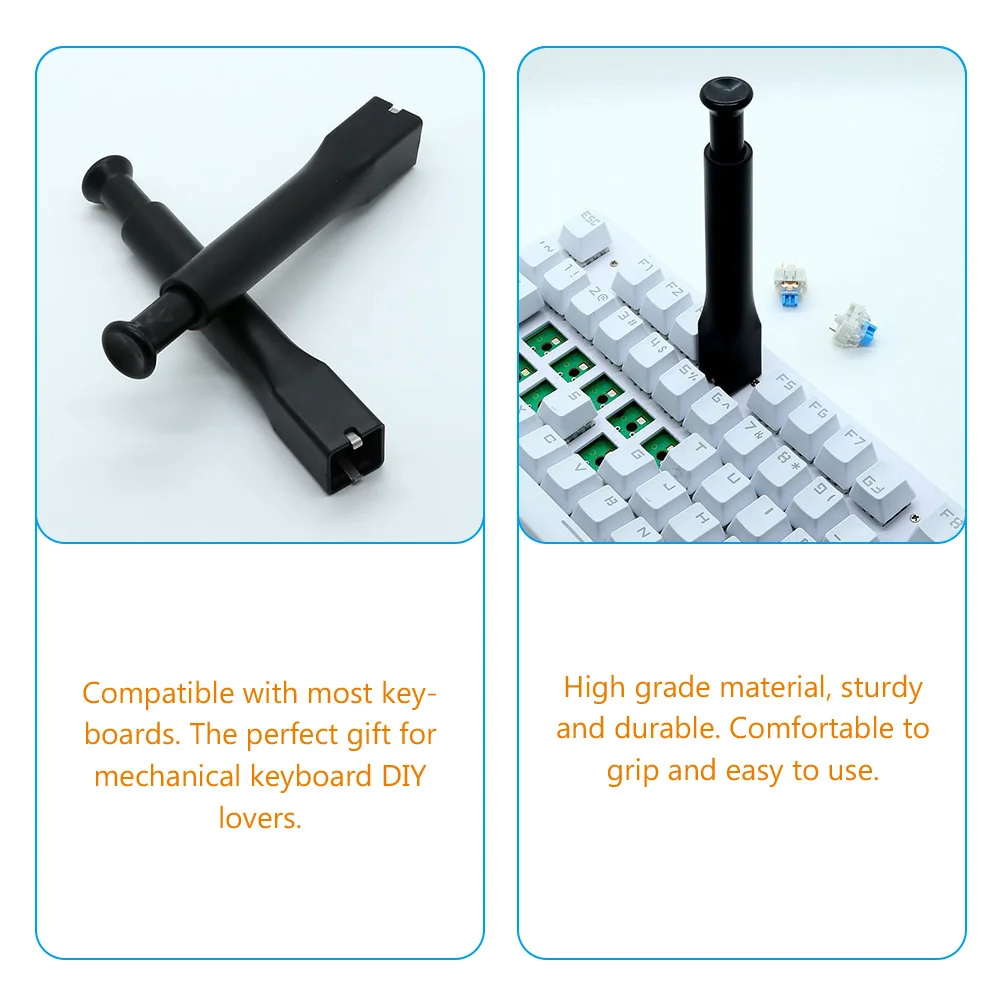 

Mechanical Keyboard Tool Plastic Keycap Puller Durable Keycaps Remover Tool for Cleaning Repair DIY Keycap Puller