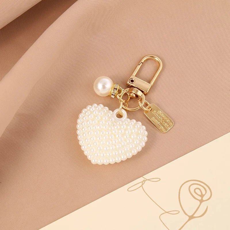 Elegant Pearl Keychain,Pearl,Keychain,Pendant,DIY,Car Keys,Accessories for Women, Stylish gift image 6