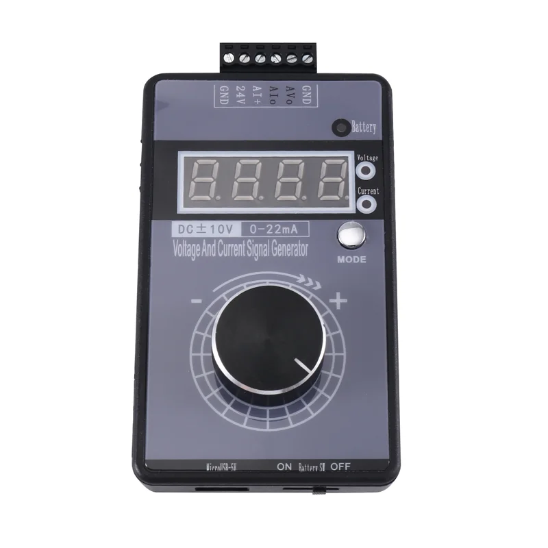 AB25-Ручной калибратор положительного и отрицательного напряжения ± 0-10 В, 5 В, генератор сигналов тока