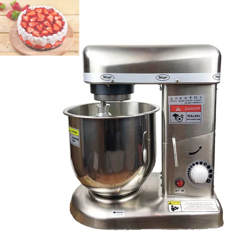 

Home Use Or Commercial Use 5/7/10L Electric Stand Food Mixer Cooking Egg Beater Dough Mixer Machine