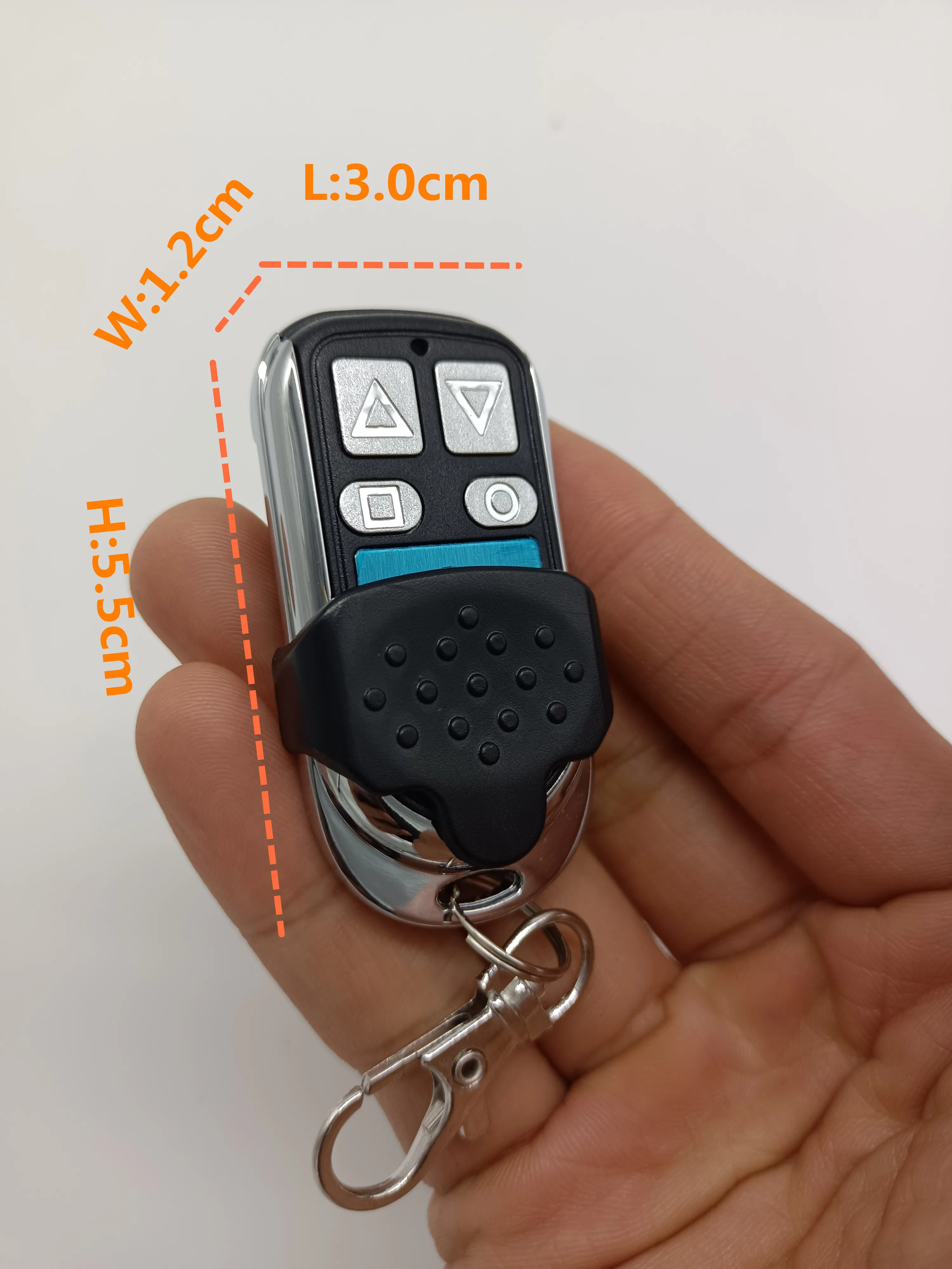 5pcs 433MHz Remote Control Electronic Gate Garage Door Opener Remote Control Duplicator Learning Code Cloning Code Car Key