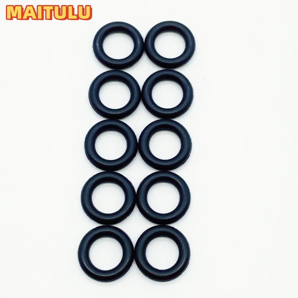 MAITULU 10 pieces/set new 91301-PC9-003 solenoid valve O-ring 7.7x2.3 for Honda Auto Parts Oem 91301 Pc9 003 91301pc9003 parts