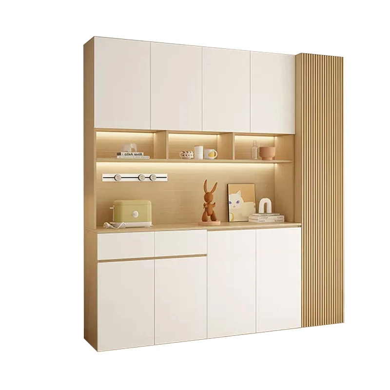 &Cocktail Bar Cabinet Wine Display Cabinet With Glass Doors Refrigerated Bottle Rack Foldable Bar Accessories Home Bars Furnitur