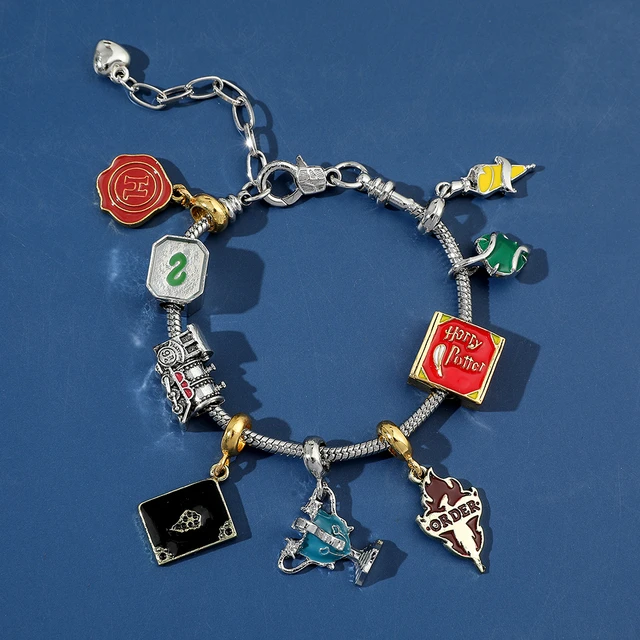 Slytherin charm bracelet store