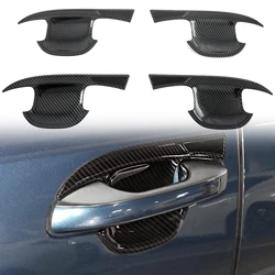 Car Accessories For Kia Sorento MQ4 2021 2022 2023 2024 Exterior Door Handle Bowl Stickers Protector Anti Scratch Cover Trim