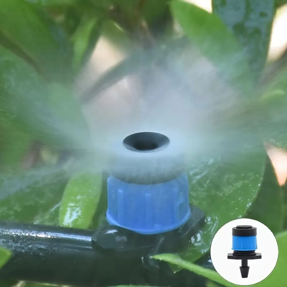 50PCS New 360 Degre Water Dropper Head Adjustable Garden Adjustable Irrigation Drippers Irrigation Watering Sprinkler Flow Head