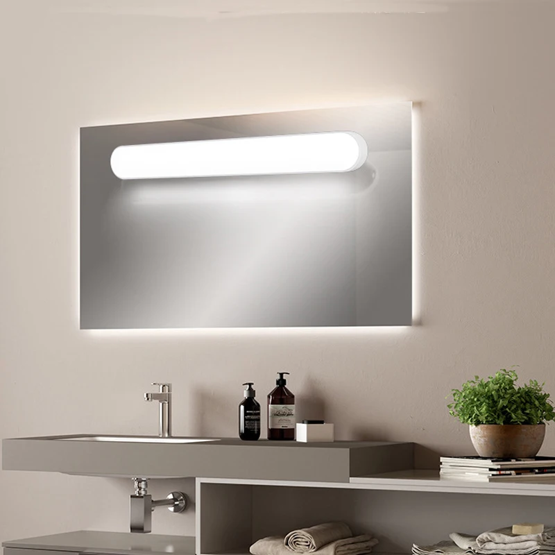 

3 color adjustable light USB charging LED mirror light touch control magnetic cabinet light mirror night light makeup light