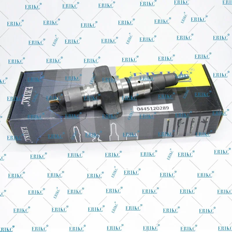 ERIKC NEW 0445120289 5268408 Common Rail Diesel Injector 0 445 120 289 for Cummins DCEC Kamaz Kavz Kurgan Paz Pavlovo