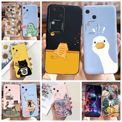 For Vivo V30 Pro Case V2319 Cute Fashion Cartoon Back Cover 6.78'' Soft Silicone Phone Case For Vivo V30 V 30 Pro VivoV30 Bumper