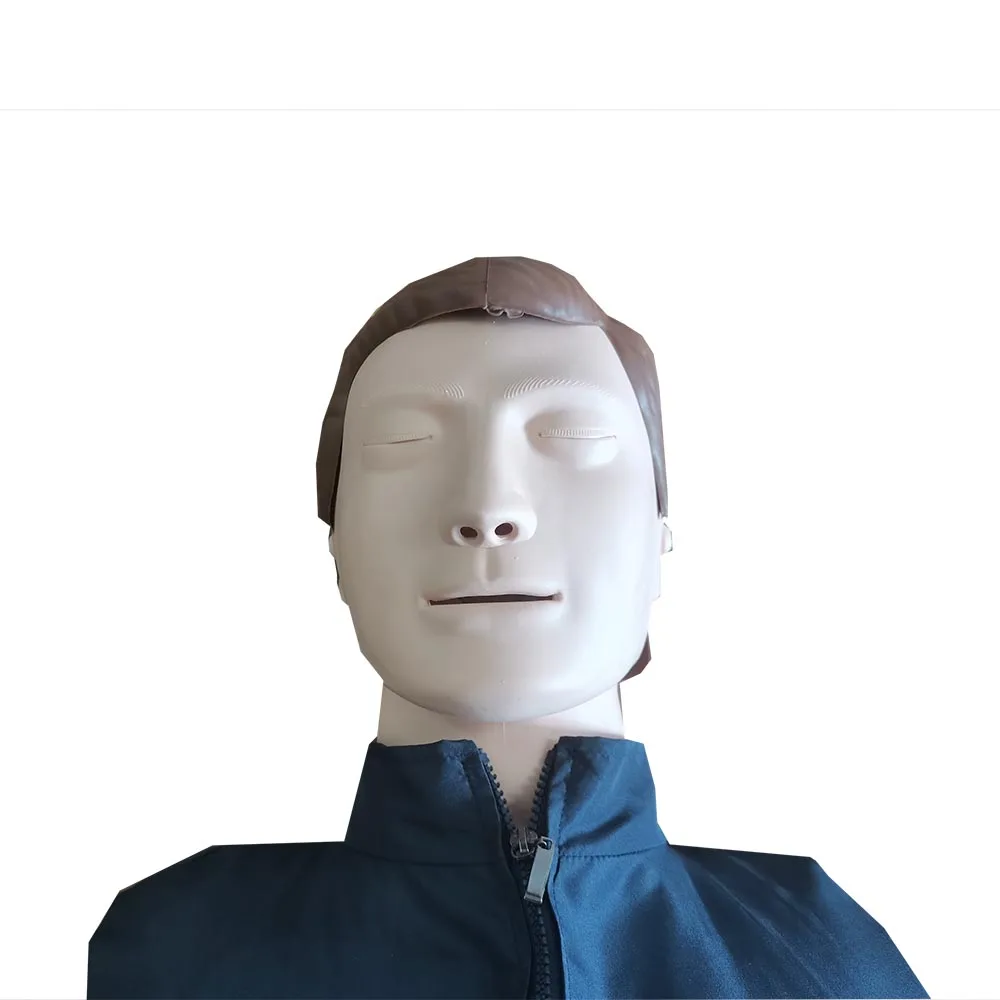 70x22x34cm Bust CPR Training Manikin Professional Nursing Training Mannequin Medical Model Human First Aid Training Model New