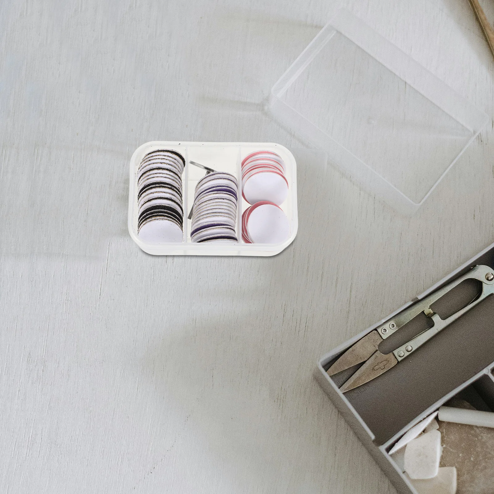 

1 Box Electric Pedicure Callus Remover Discs Rough Foot Sanding Pads for Dead Skin Removal and Smooth Feet Electric Foot File