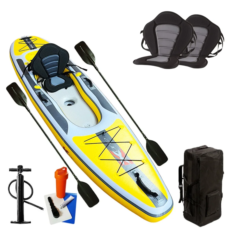 

ZEBEC Kxone Chinese Manufacturer 1person PVC Outdoor Portable Fishing Inflatable Kayak for Sale