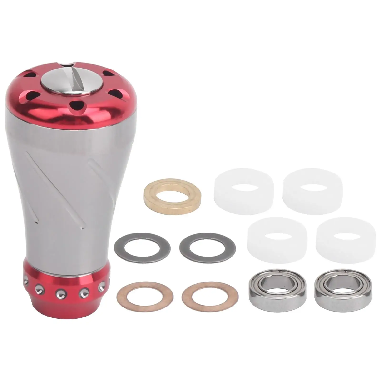 

4 цвета для рыболовного колеса, ручка, Замена для ремонта катушки-Настройте свое рыболовное снаряжение!